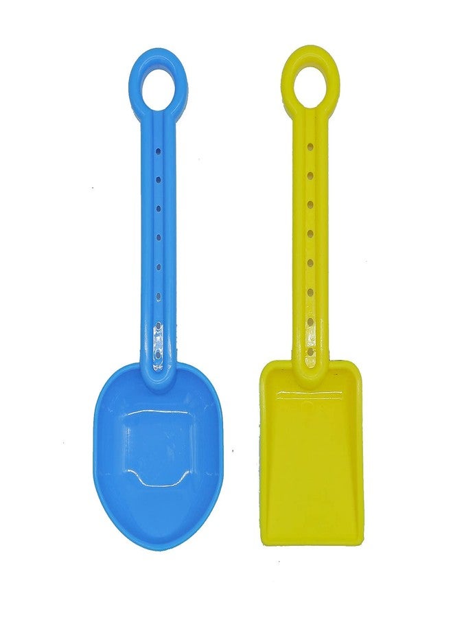 MAPA PLAY Beach Toys Set for Kids - 10 Pcs Indian Made Plastic Bucket, Animal Mould, Shovel Spade Tool Kit - Outdoor Sand Learning Toys, Best Birthday Gift Multicolor - Image 4